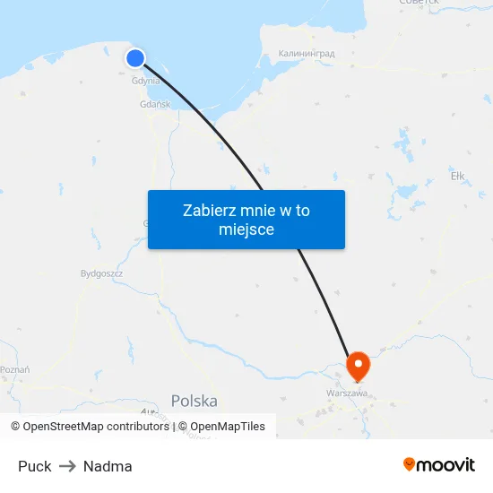 Puck to Nadma map
