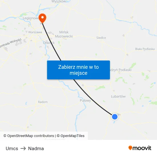 Umcs to Nadma map