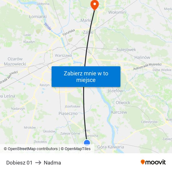Dobiesz to Nadma map