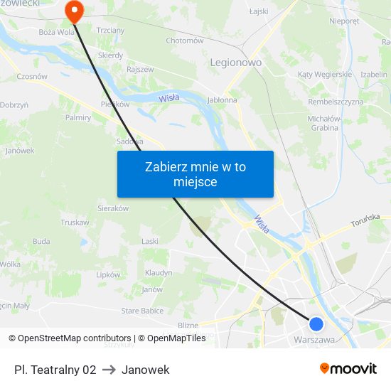 Pl. Teatralny 02 to Janowek map