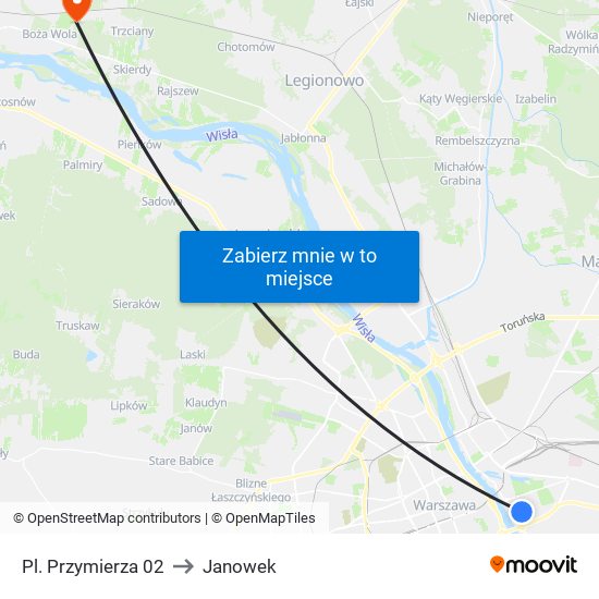 Pl. Przymierza 02 to Janowek map