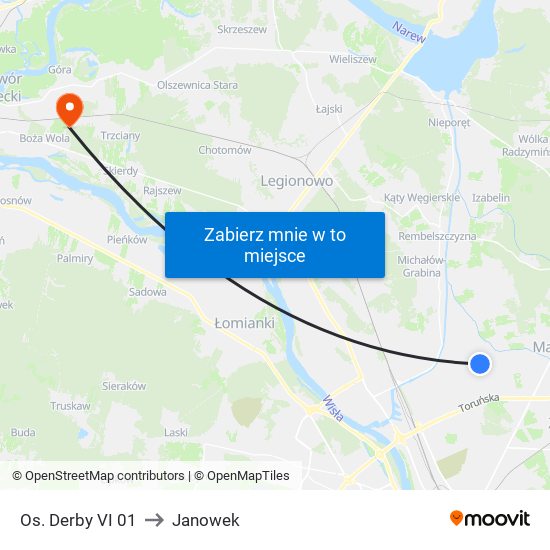 Os. Derby VI 01 to Janowek map