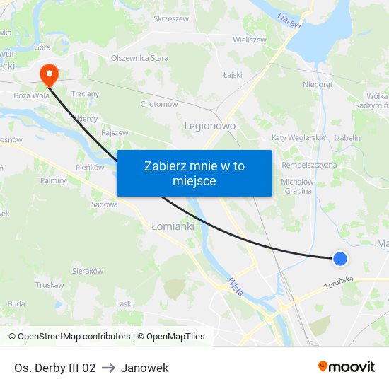 Os. Derby III 02 to Janowek map