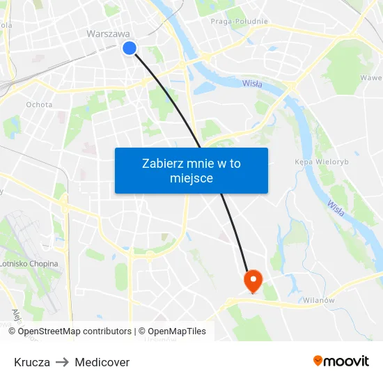 Krucza to Medicover map
