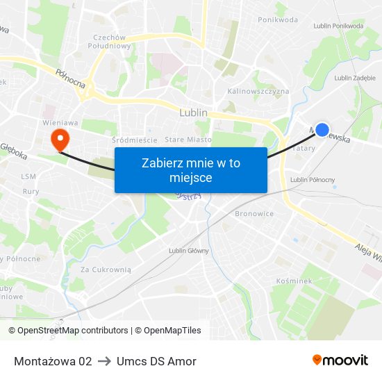 Montażowa 02 to Umcs DS Amor map