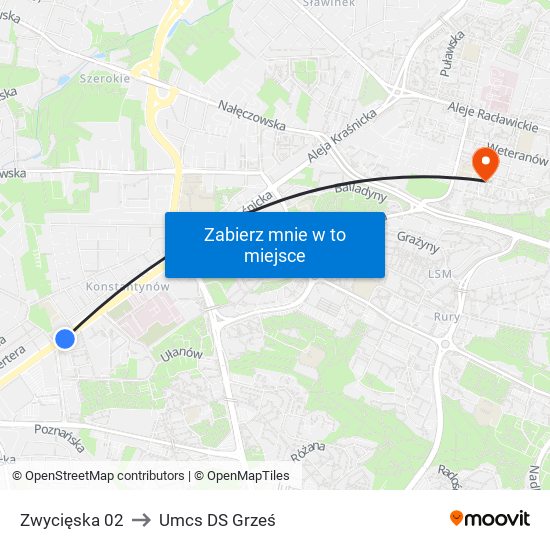 Zwycięska 02 to Umcs DS Grześ map