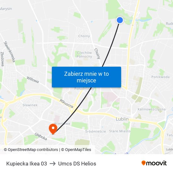 Kupiecka Ikea 03 to Umcs DS Helios map