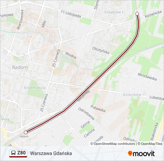 Z80 bus Line Map