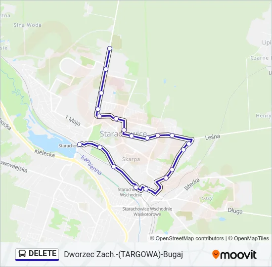 DELETE Bus Line Map