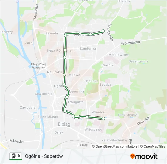 5  Line Map