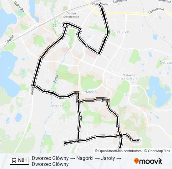 N01  Line Map