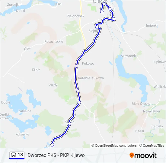 13  Line Map
