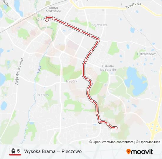 5  Line Map