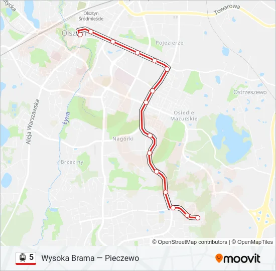 5  Line Map