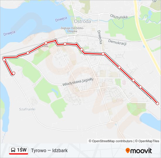 1ŚW  Line Map