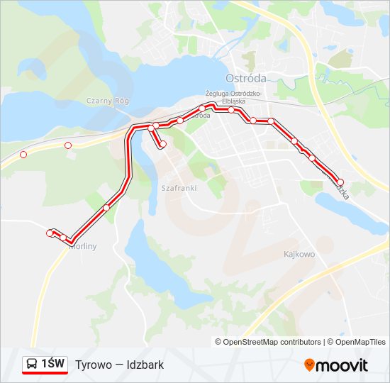 1ŚW  Line Map