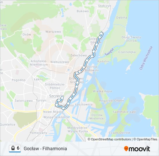 6 light rail Line Map