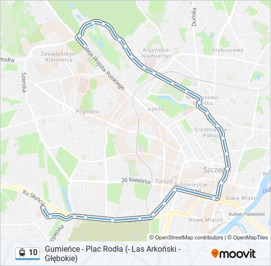 10 light rail Line Map