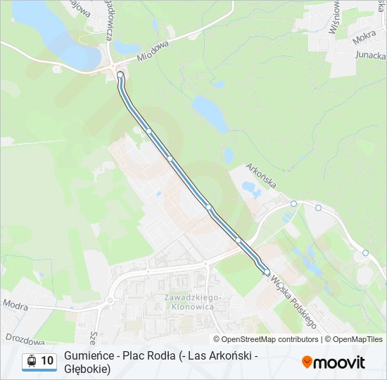 10 light rail Line Map