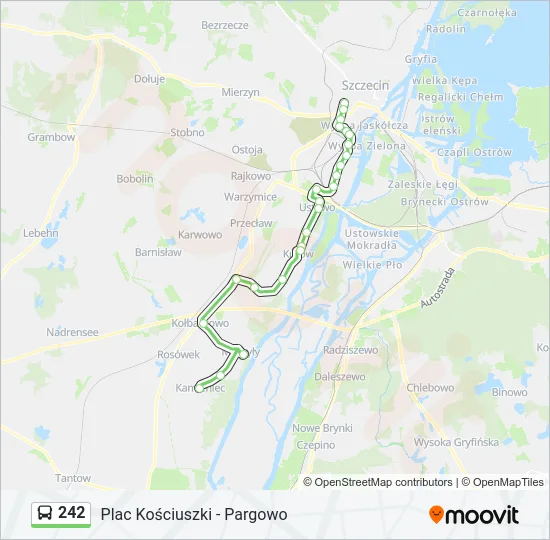 242 Bus Line Map
