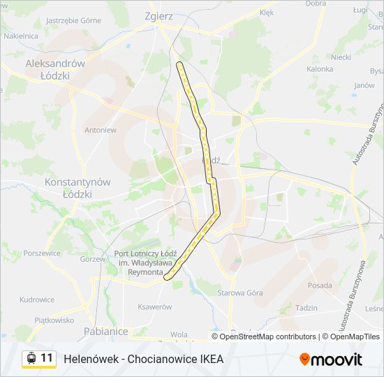 11 Light Rail Line Map