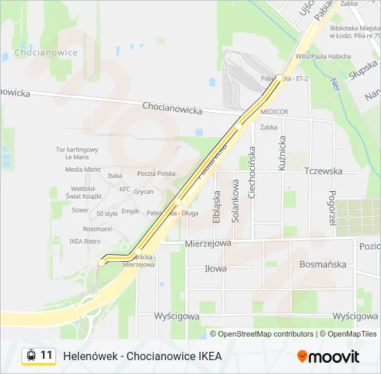 11 Light Rail Line Map