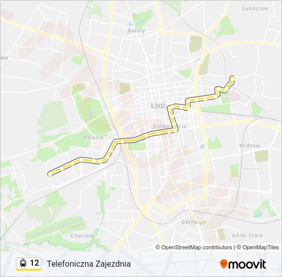 12 light rail Line Map