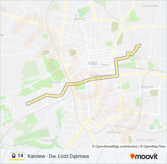 14 light rail Line Map