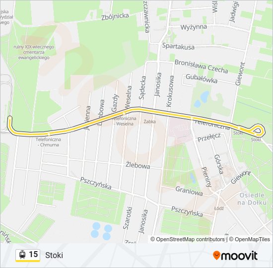 15 light rail Line Map