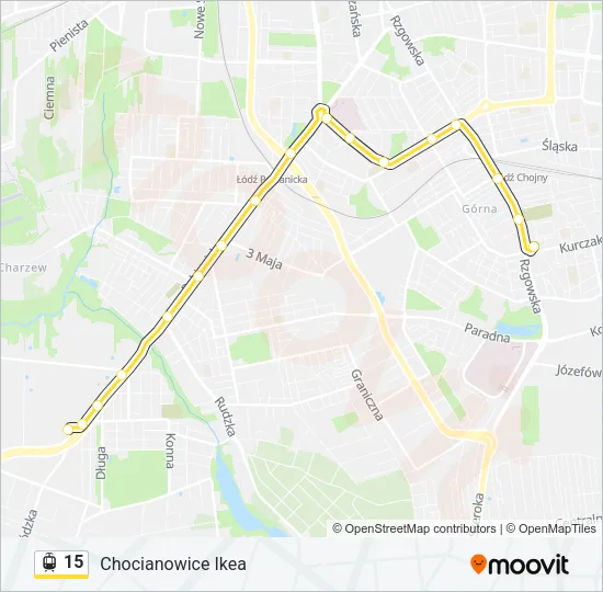 15 Light Rail Line Map