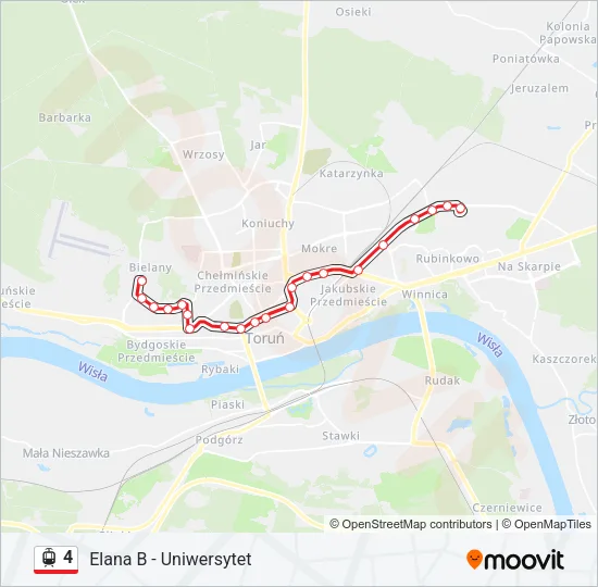 4 Light Rail Line Map