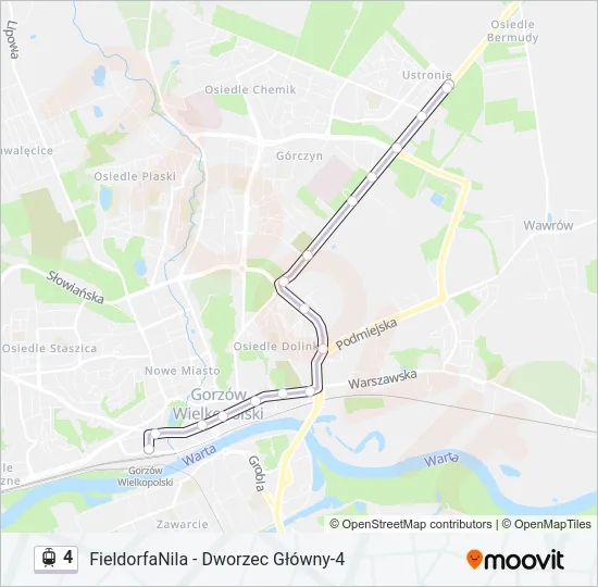4 Light Rail Line Map