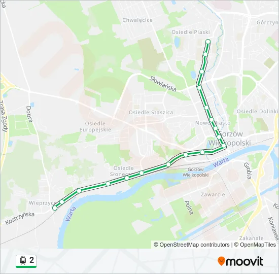 2 Light Rail Line Map