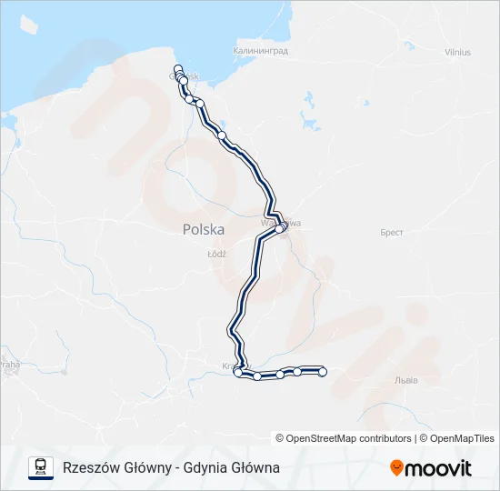 EIP 3508 Train Line Map