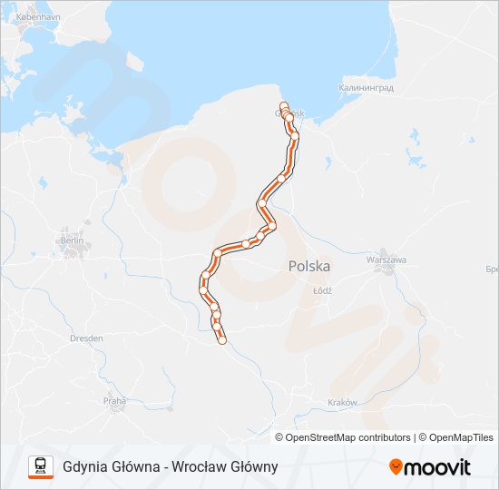 IC 56150 Train Line Map