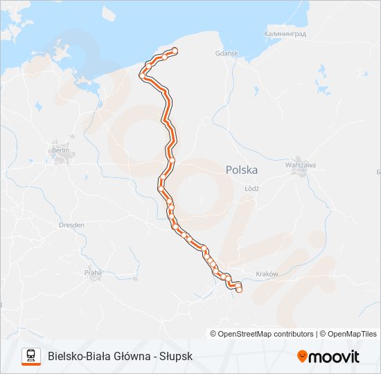 IC 48102 train Line Map