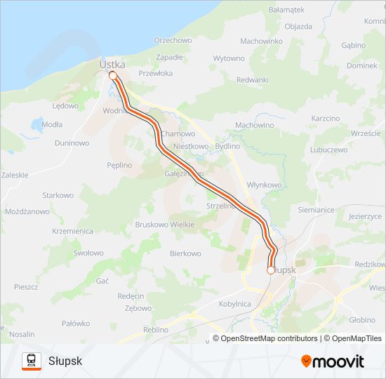 IC 80150 Train Line Map