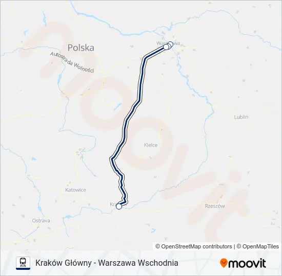 EIP 3100 Train Line Map