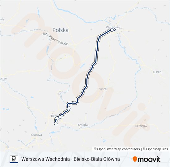 EIP 1400 Train Line Map