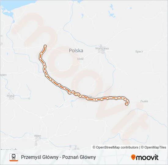 IC 37102 Train Line Map