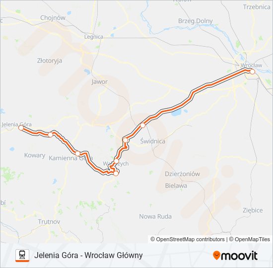 IC 66104 Train Line Map