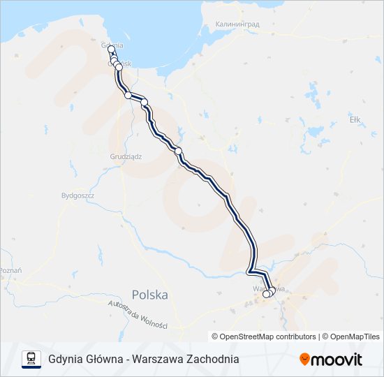 EIP 5100 Train Line Map