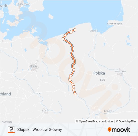 IC 86103 Train Line Map