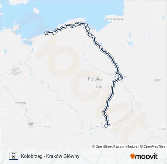 EIP 8340 Train Line Map