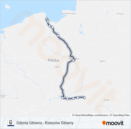 EIP 5308 Train Line Map