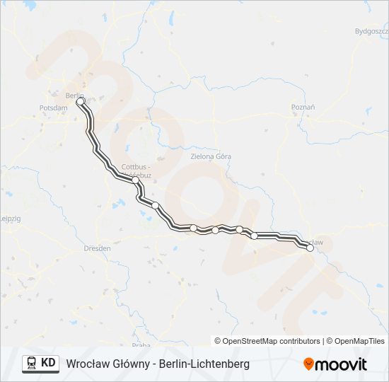 KD train Line Map