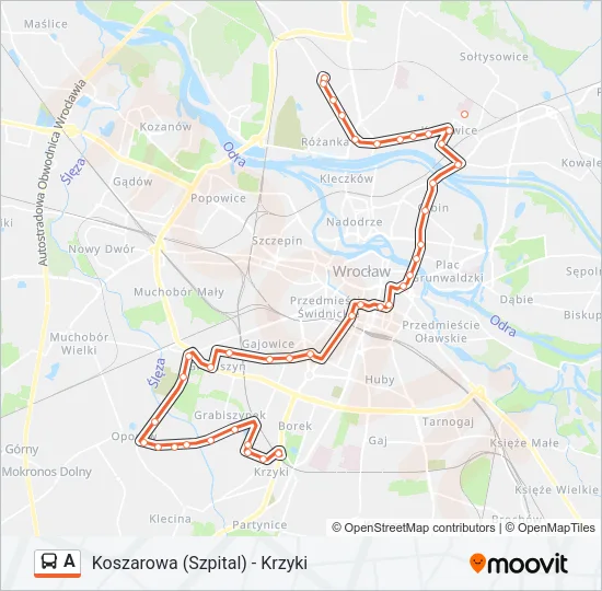 A Bus Line Map