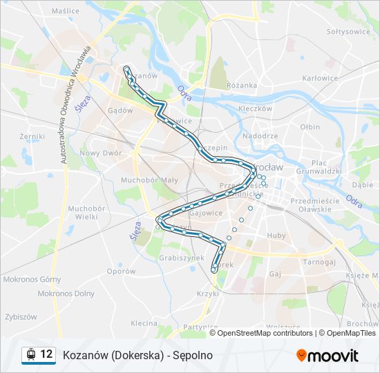 12 light rail Line Map