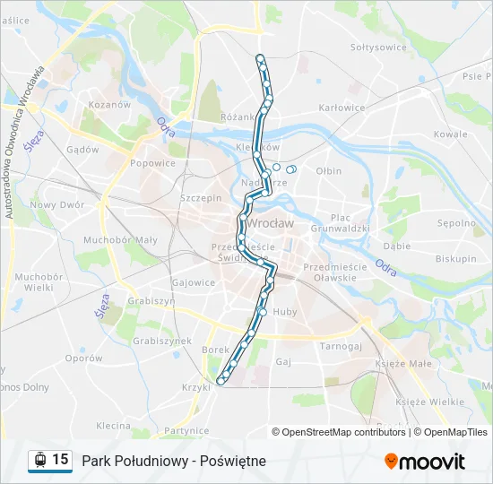 15 Light Rail Line Map