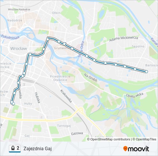 2 light rail Line Map